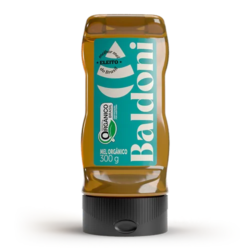 Baldoni Mel Orgânico Bisnaga (300g)